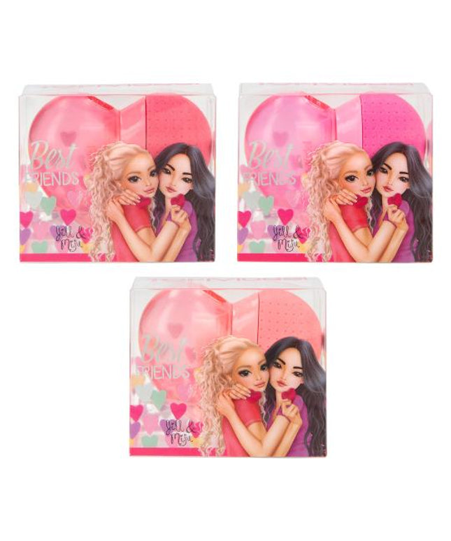 TOPModel 2in1 Heart Eraser And Sharpener BEST FRIENDS