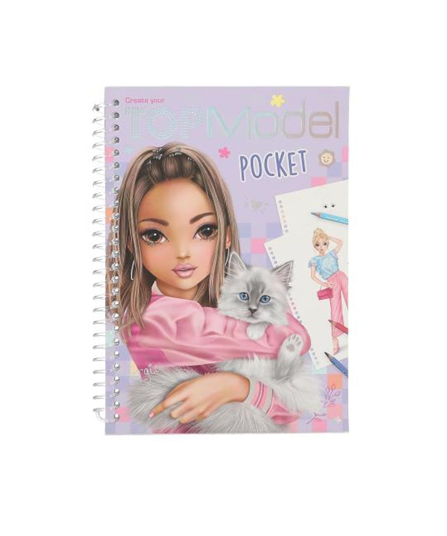 TOPModel Pocket Colouring Book