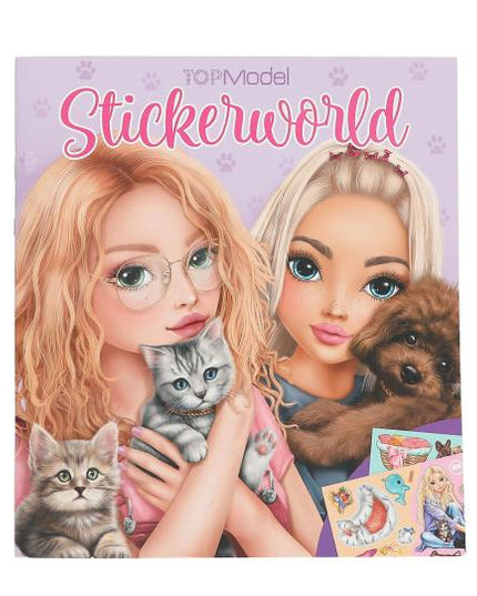 TOPModel Stickerworld KITTY and DOGGY