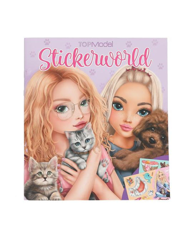 TOPModel Stickerworld KITTY and DOGGY