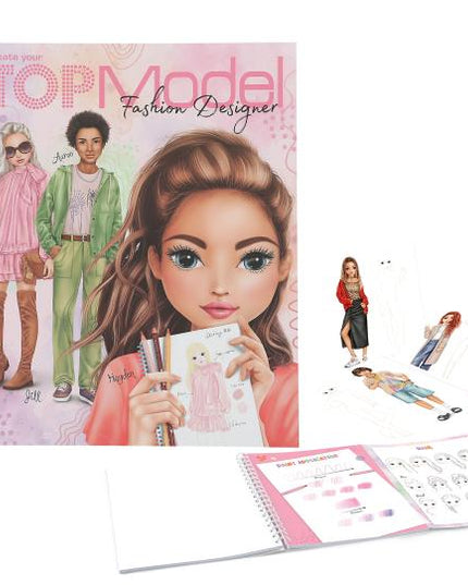 Create Your TOPModel Colouring Book