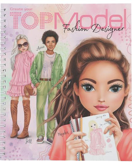 Create Your TOPModel Colouring Book