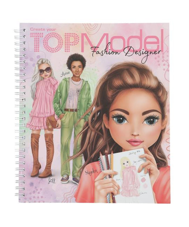 Create Your TOPModel Colouring Book