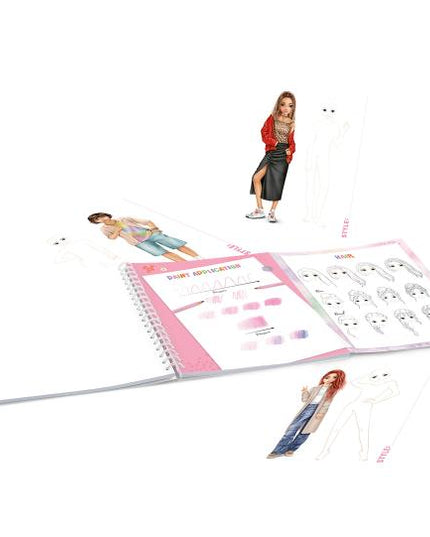 Create Your TOPModel Colouring Book