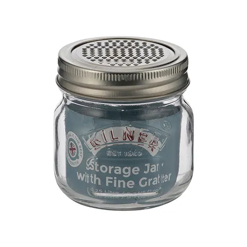 Kilner Storage Jar & Fine Grater Lid 0.25 Litre