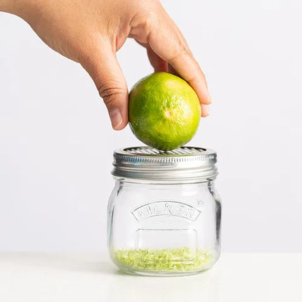 Kilner Storage Jar & Fine Grater Lid 0.25 Litre