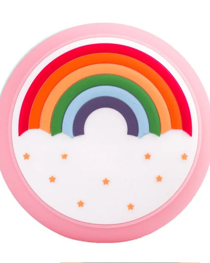 Donut Night Light for Kids – Soft Silicone LED Bedside Lamp