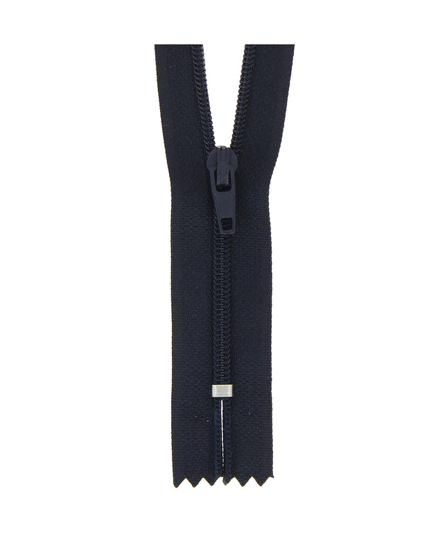 Nylon Dress & Skirt Zip: 10cm: Dark Navy