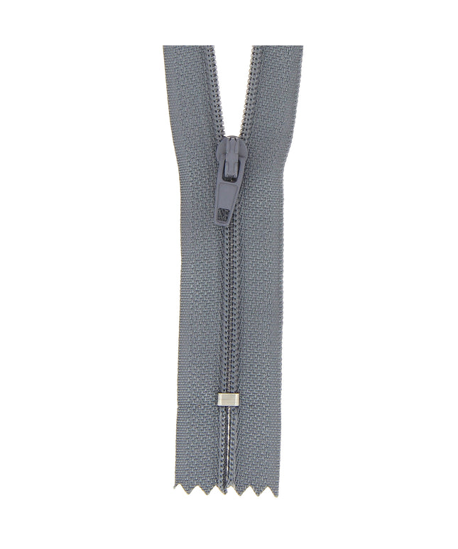 Nylon Dress & Skirt Zip: 30cm: Dark Grey
