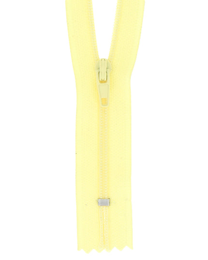 Nylon Dress & Skirt Zip: 45cm: Daffodil