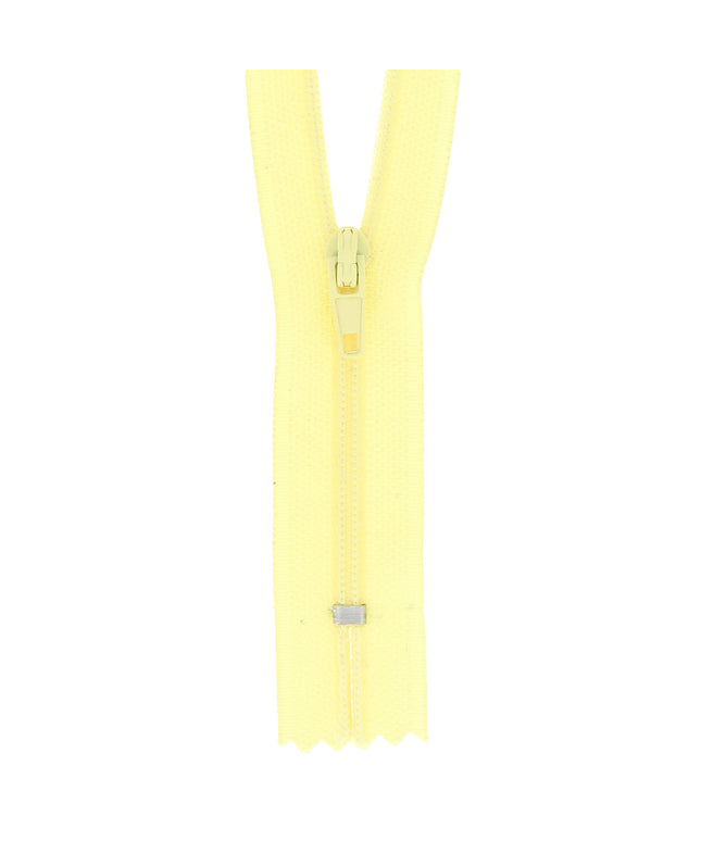 Nylon Dress & Skirt Zip: 45cm: Daffodil