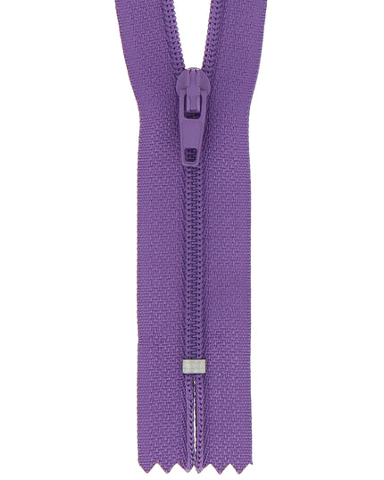 Nylon Dress & Skirt Zip: 30cm: Mauve