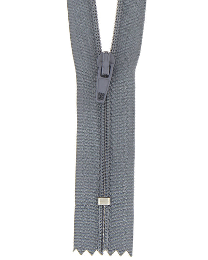 Nylon Dress & Skirt Zip: 55cm: Dark Grey