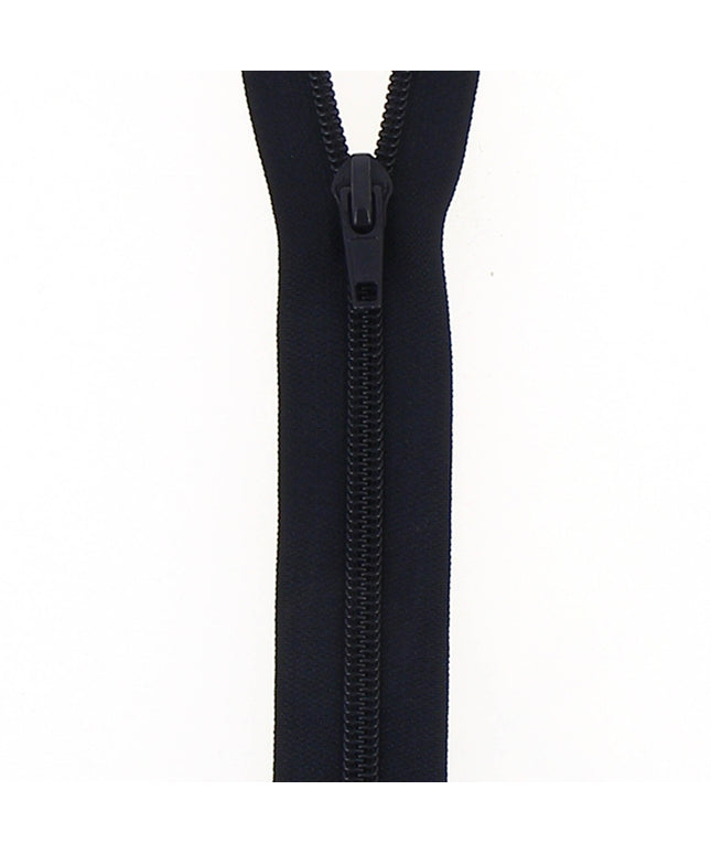 Nylon Open End Zip: 65cm: Dark Navy
