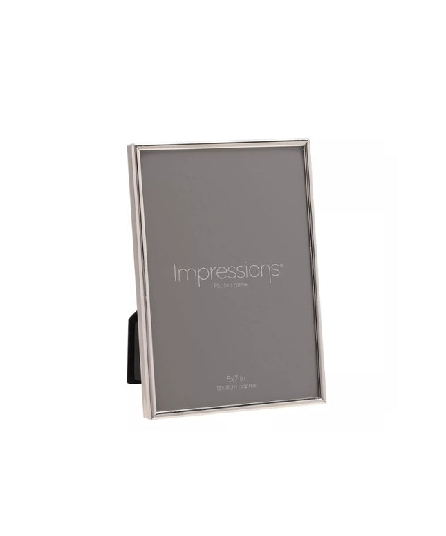 Impressions Silverplated Photo Frame Oblong Thin - 5"X 7"