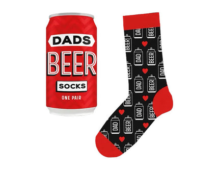 Father's Day Craft Beer Socks In A Can