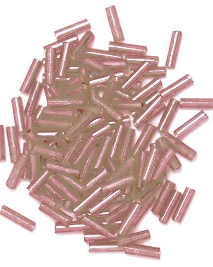 Beads: Bugle: Pink