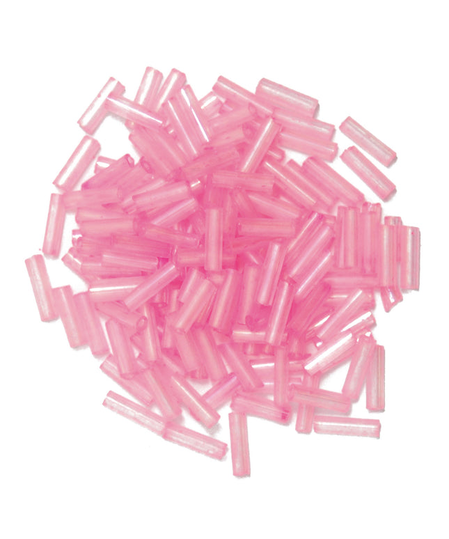 Beads: Bugle: Fuchsia
