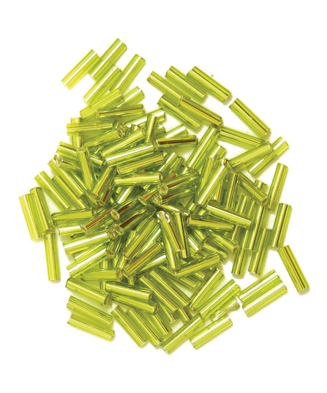 Beads: Bugle: Lime
