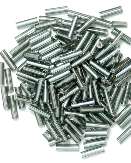 Beads: Bugle: Gunmetal