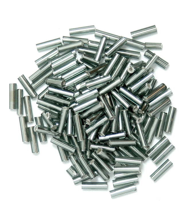 Beads: Bugle: Gunmetal