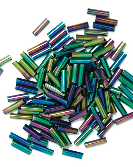 Beads: Bugle: Rainbow