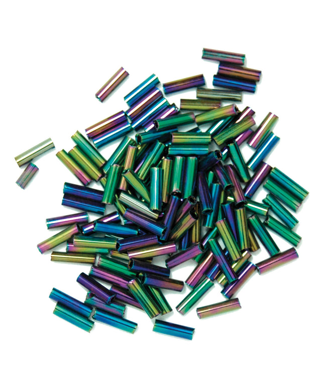 Beads: Bugle: Rainbow