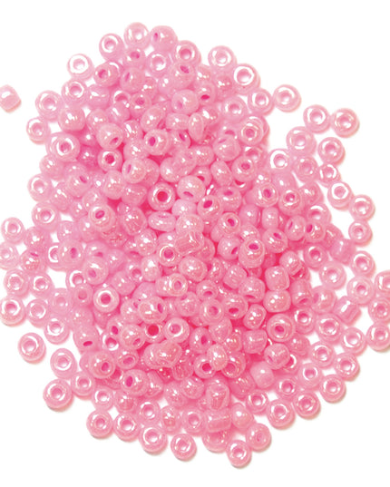 Beads: Seed: Pastel Pink