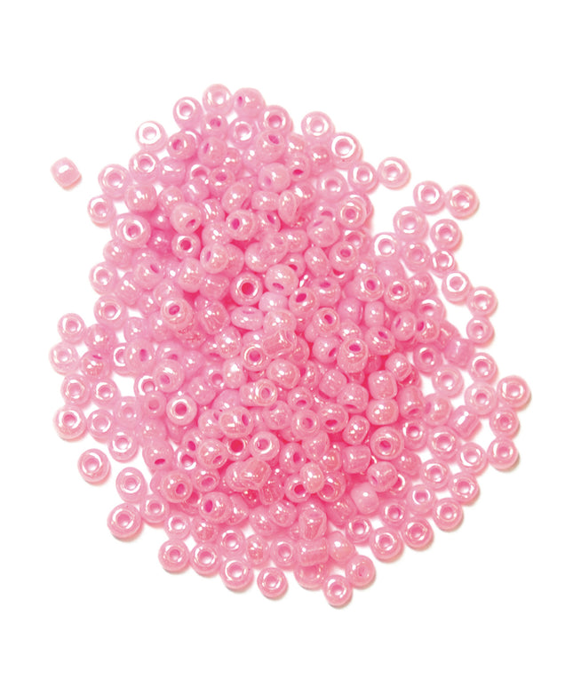 Beads: Seed: Pastel Pink
