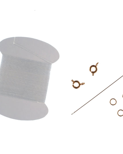 Findings: Bead Threading Set: Gold