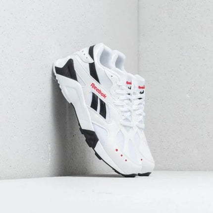 Reebok Aztrek Unisex Trainers – White/Black/Red