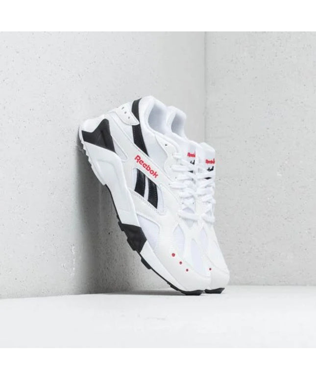 Reebok Aztrek Unisex Trainers – White/Black/Red
