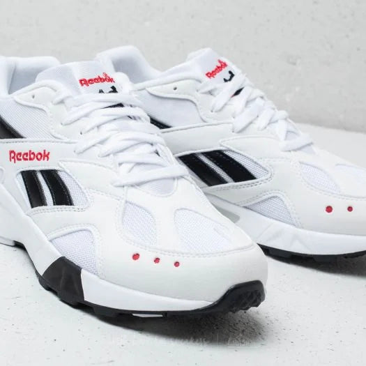 Reebok Aztrek Unisex Trainers – White/Black/Red