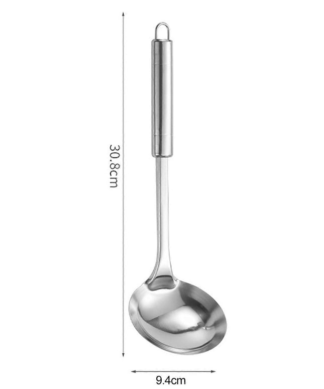 Stainless Steel Serving Spoon – 30.8 cm Long Handle Cooking & Serving Spoon