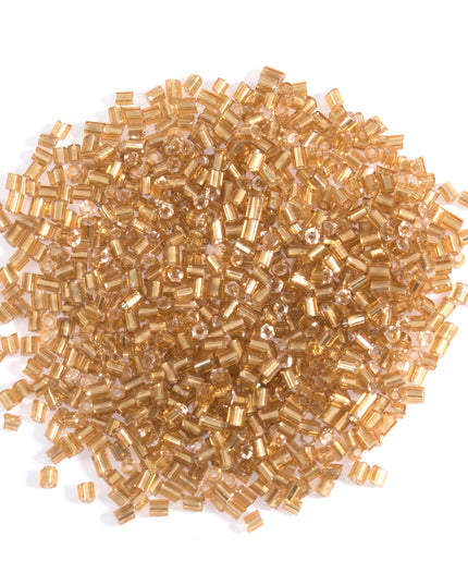 Beads: Rocailles: Gold