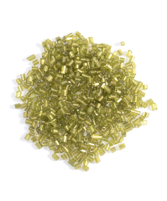 Beads: Rocailles: Lime