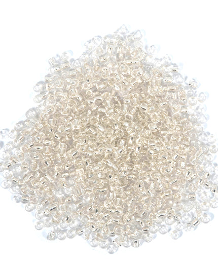Beads: Rocailles: Clear