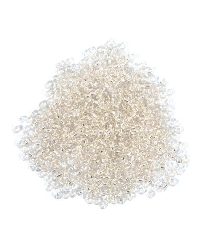 Beads: Rocailles: Clear
