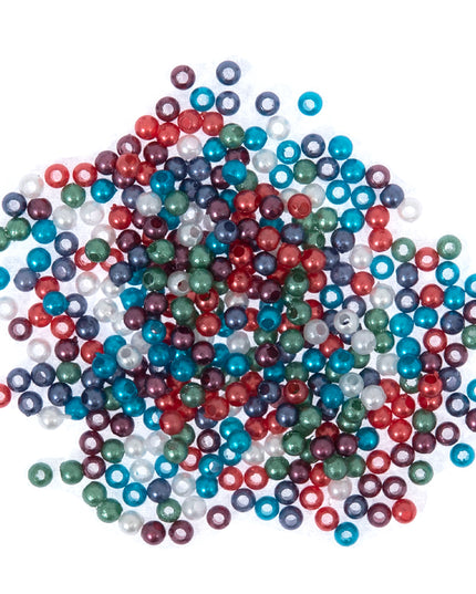Beads: Pearls: 3mm: Assorted