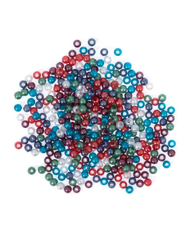 Beads: Pearls: 3mm: Assorted