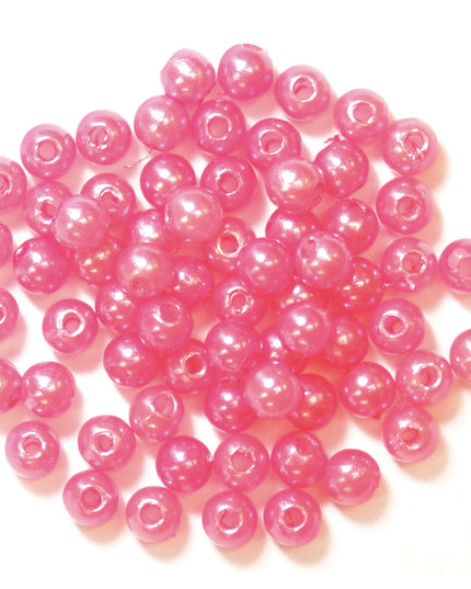 Beads: Pearl: 3mm: Pink