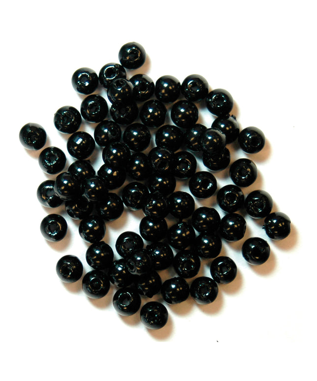 Beads: Pearl: 4mm: Black