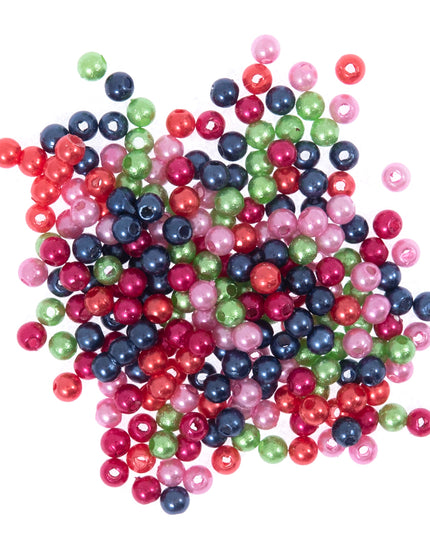 Beads: Pearls: 4mm: Multi
