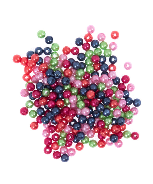 Beads: Pearls: 4mm: Multi