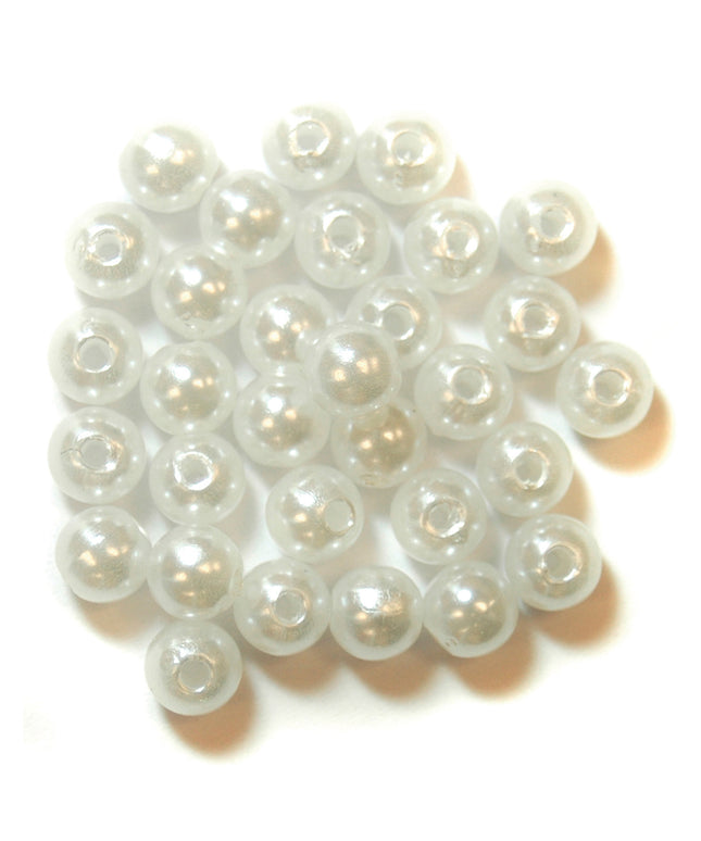 Beads: Pearl: 6mm: Pearl