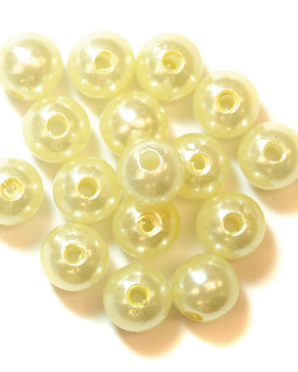 Beads: Pearl: 8mm: Cream