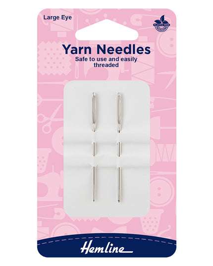 Hand Sewing Needles: Wool & Yarn: Metal: 2 Pieces