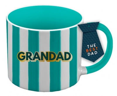 Father's Day Stripe Grandad Mug