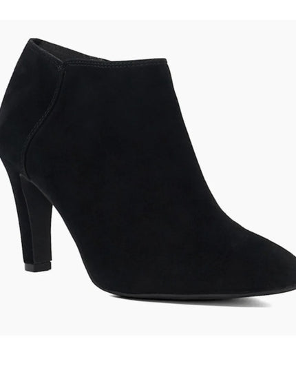 Asos Suede Heeled Shoe Boots