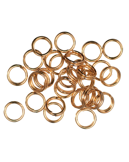 Split Rings: Gilt: 5mm